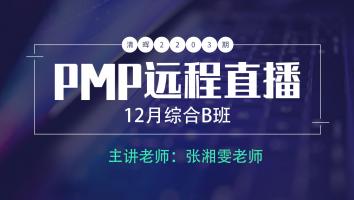 清晖PMP2203期远程直播12月综合B班