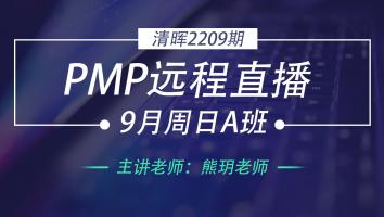 清晖PMP2209期远程直播9月周日A班